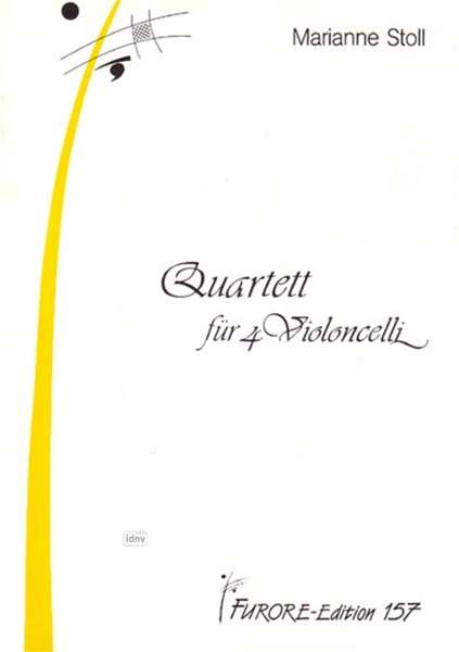 Marianne Stoll: Quartett für 4 Violoncelli, Noten