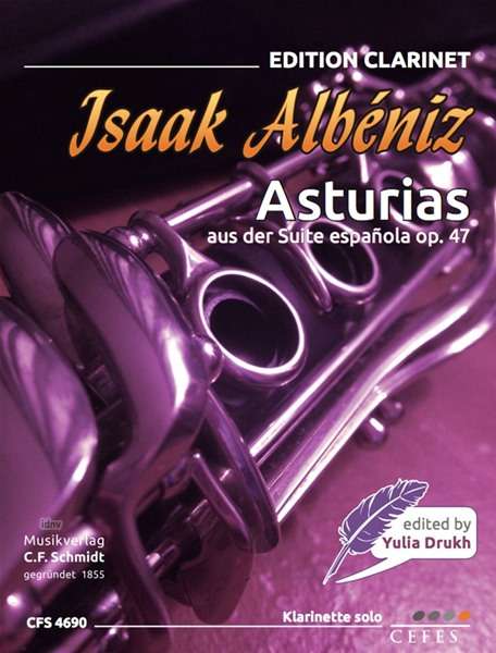 Isaac Albeniz: Asturias aus der Suite espanola op. 47, Noten