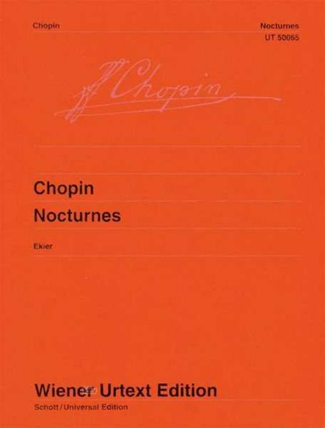 Frederic Chopin: Nocturnes, Noten