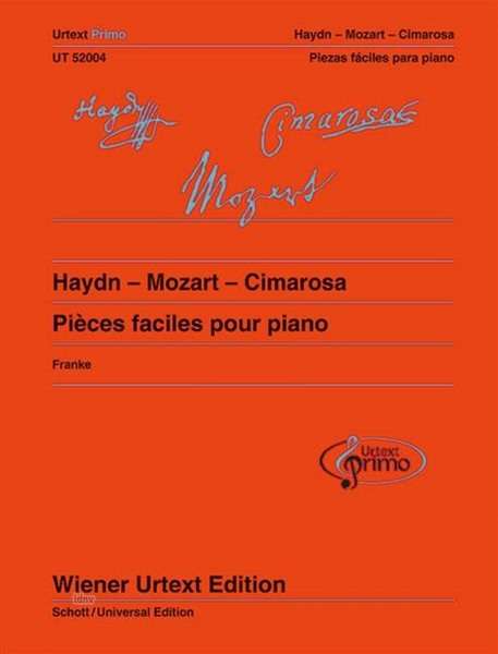 Mozart, W: Haydn - Mozart - Cimarosa, Buch