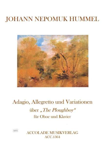 Johann Nepomuk Hummel: Adagio, Allegretto und Variati, Noten