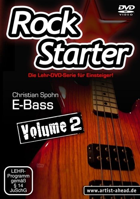 Christian Spohn: Rockstarter Vol.2 - E-Bass, Noten