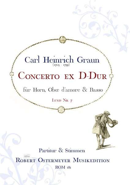Carl Heinrich Graun: Concerto ex D D-Dur, Noten