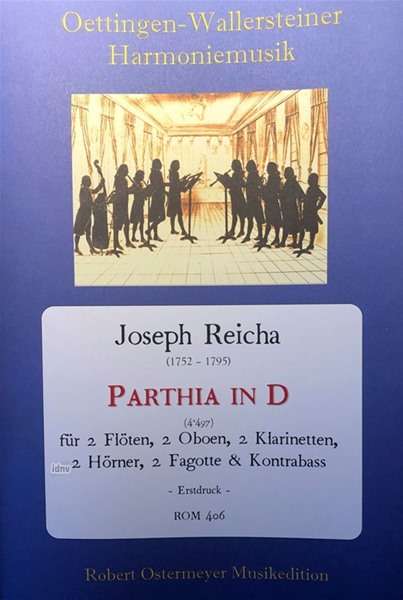 Josef Reicha: Parthia D-Dur (4°497) (1783), Noten