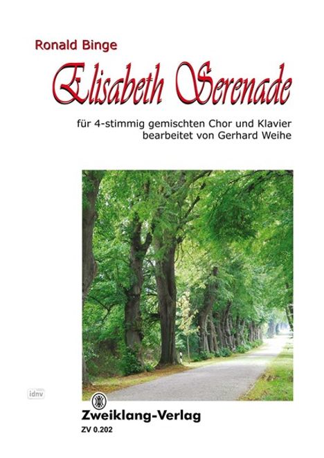 Ronald Binge: Elisabeth Serenade, Noten
