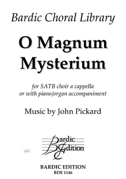 John Pickard: O magnum mysterium, Noten