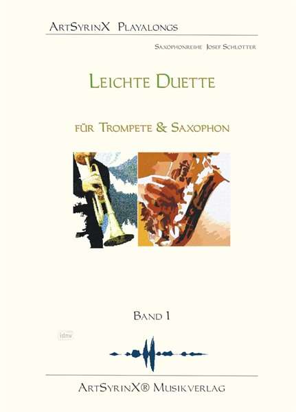 Verschiedene: Leichte Duette für Trompete und Altsaxophon, Noten