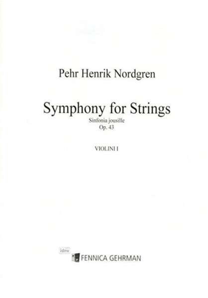 Pehr Henrik Nordgren: Symphony for Strings - Parts (33221) op. Op. 43 (1978), Noten