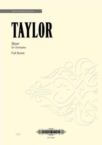 Matthew Taylor: Storr for Orchestra (2011), Noten