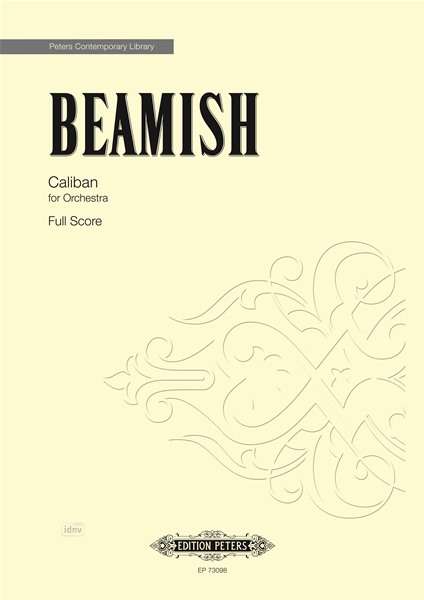 Sally Beamish: Caliban for Orchestra (2017), Noten