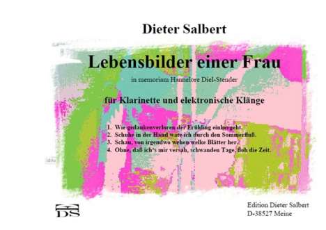 Dieter Salbert: Lebensbilder einer Frau, Noten