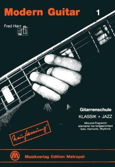 Fred Harz: Modern Guitar, Buch