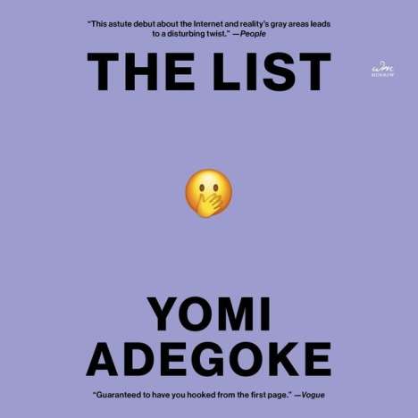 Yomi Adegoke: Adegoke, Y: List, Diverse