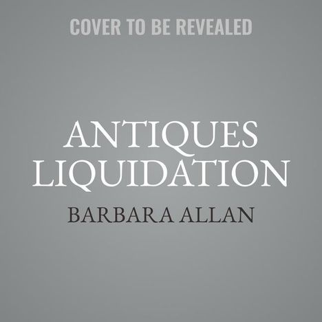 Barbara Allan: Antiques Liquidation, MP3-CD