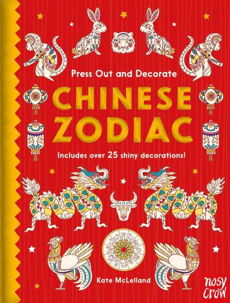 Press Out and Decorate: Chinese Zodiac, Buch