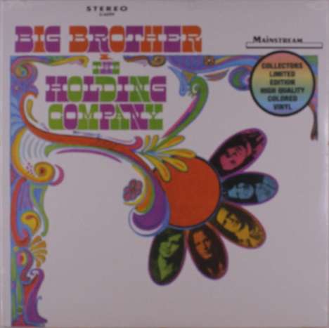 Big Brother &amp; The Holding Company: Big Brother &amp; The Holding Company (Limited Edition) (Colored Vinyl), LP