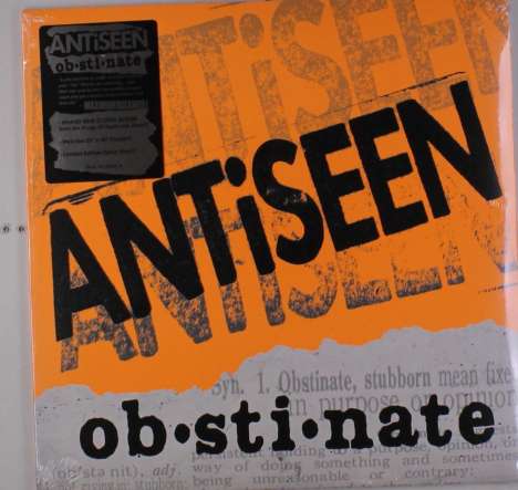 Antiseen: Obstinate (Limited-Edition) (Colored Vinyl), LP