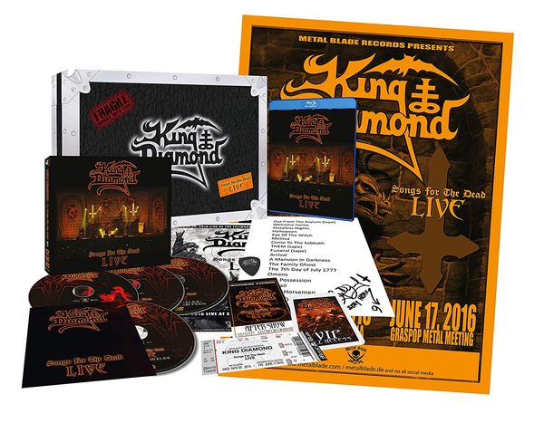 King Diamond: Songs For The Dead Live (Limited-Numbered-Box-Set