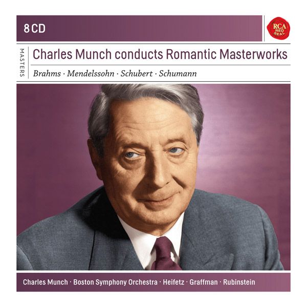 <b>Charles Munch</b> conducts Romantic Masterworks - 0886978267320