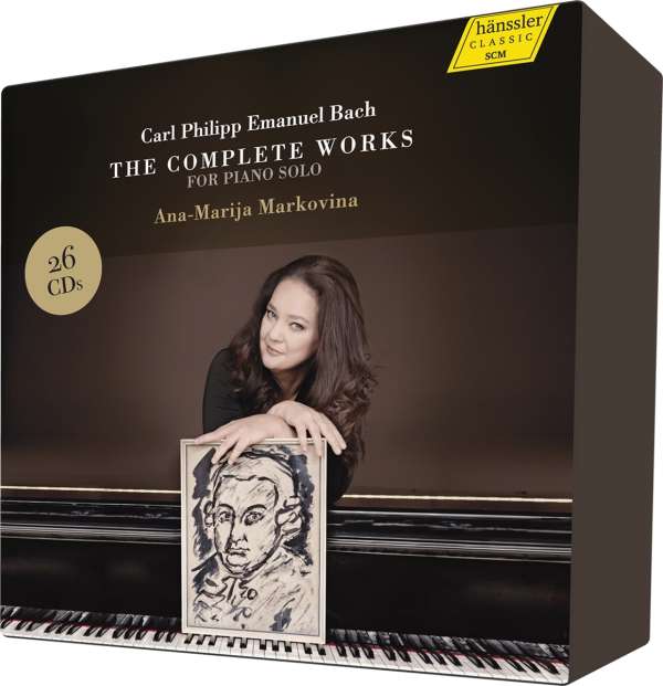 Carl Philipp Emanuel Bach: Sämtliche Klavierwerke (26 CDs) – jpc