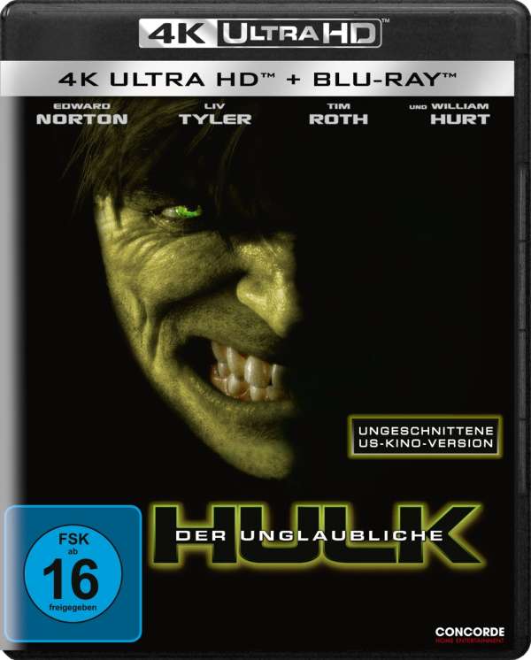 Der Unglaubliche Hulk Blu Ray