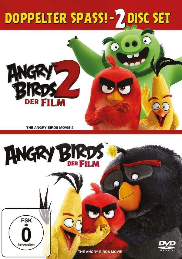 Angry Birds - Der Film / Angry Birds 2 - Der Film (2 DVDs) – jpc