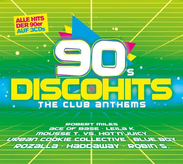 90s Disco Hits The Club Anthems 3 Cds Jpc