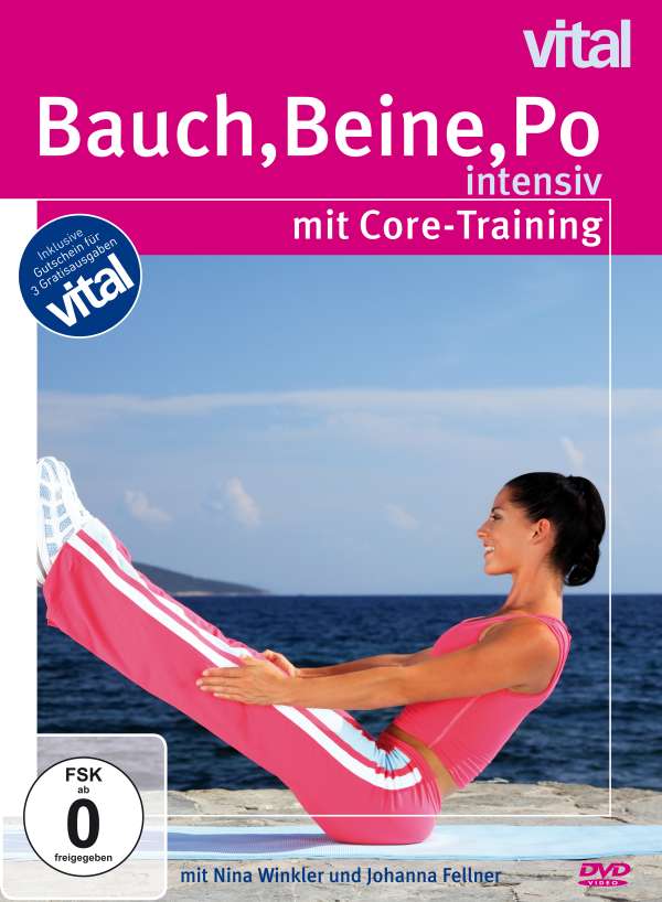 Beine Po Power-Workout Fit for Fun Bauch