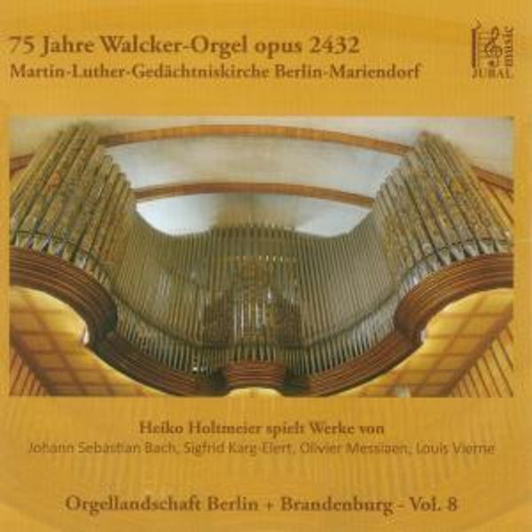 Walcker 75 Jahre Walcker-Orgel opus 2432 (CD) – jpc.de