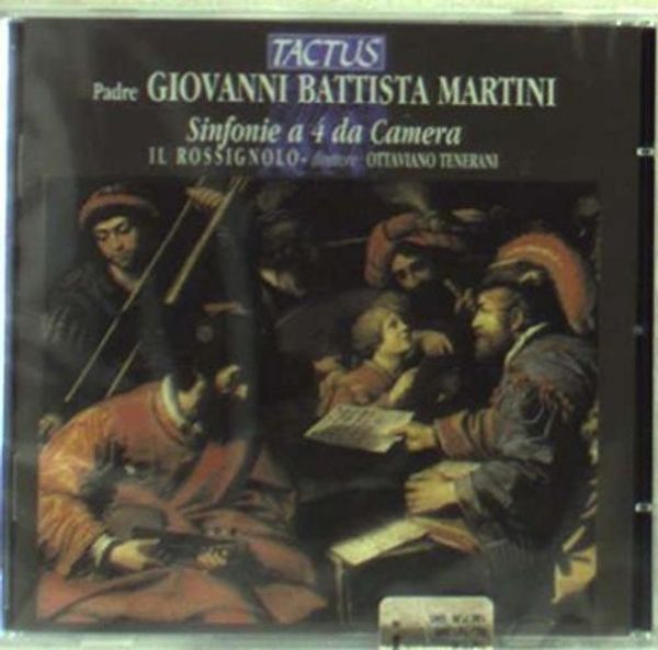 Giovanni Battista Martini 10 Sinfonie A 4 Da Camera CD Jpc de Giovanni Battista Martini 10 Sinfonie A 4 Da Camera CD Jpc de