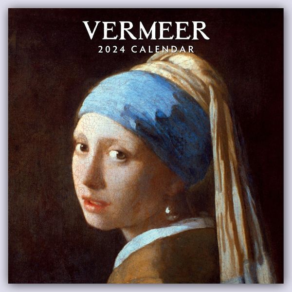 Calendrier Mural Carré 2026 Vermeer Red Robin Publishing - Format 30x30 Cm (déplié 30x60 Cm) - 16 Mois (décembre 2025 à Décembre 2026) - Papier FSC, Images Haute Qualité - 7