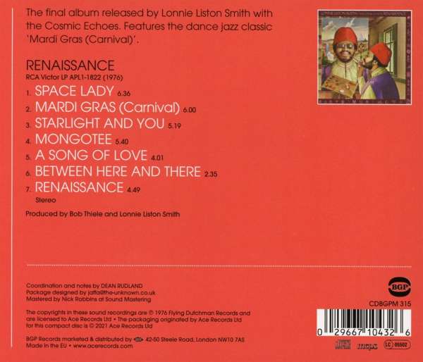 Lonnie Liston Smith (Piano): Renaissance (CD) – jpc
