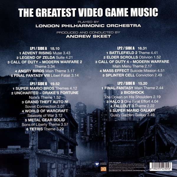 Filmmusik The Greatest Video Game Music 2 Lps Jpc