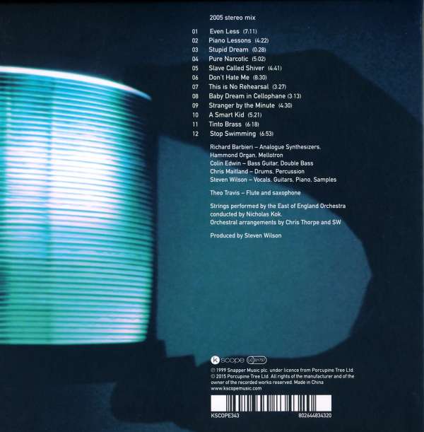 Porcupine Tree: Stupid Dream (2005 Remix Edition By Steven Wilson ...