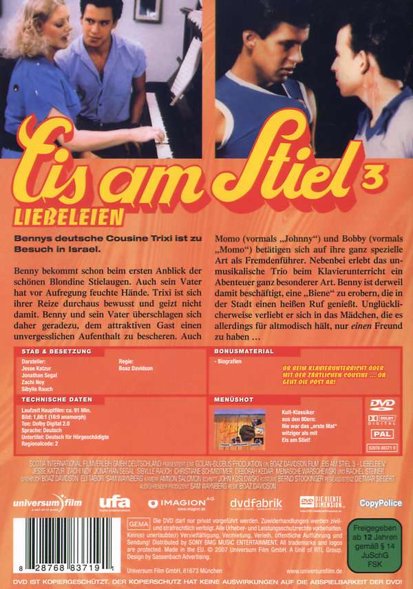 Eis am Stiel 3: Liebeleien (DVD) – jpc