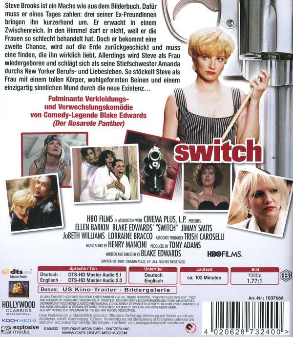 Switch - Die Frau im Manne (Blu-ray) – jpc