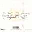 Julien Baker: Little Oblivions, CD (Rückseite)