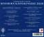 Wiener Philharmoniker - Sommernachtskonzert Schönbrunn 2020, CD (Rückseite)