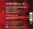 Luciano Berio (1925-2003): Sinfonia, Super Audio CD (Rückseite)