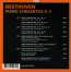 Ludwig van Beethoven (1770-1827): Klavierkonzerte Nr.0-7, 4 CDs (Rückseite)