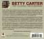 Betty Carter (1930-1998): The Classic Recordings, 3 CDs (Rückseite)