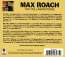 Max Roach (1924-2007): The Collaborations, 4 CDs (Rückseite)