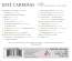 Jose Carreras - Live (The Comeback Concerts), CD (Rückseite)