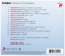 Joshua Bell - Brigitte Klassik zum Genießen, CD (Rückseite)