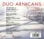 Duo Arnicans - Chopin &amp; Dohnanyi, CD (Rückseite)