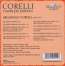 Arcangelo Corelli (1653-1713): Sämtliche Werke, 10 CDs (Rückseite)