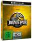 Jurassic Park (Ultra HD Blu-ray &amp; Blu-ray im Steelbook), 1 Ultra HD Blu-ray und 1 Blu-ray Disc (Rückseite)