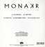 MONAKR: Calling Out EP, LP (Rückseite)