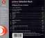 Johann Sebastian Bach (1685-1750): Sonate BWV 964, CD (Rückseite)