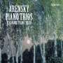 Anton Arensky: Klaviertrios Nr.1 & 2, CD